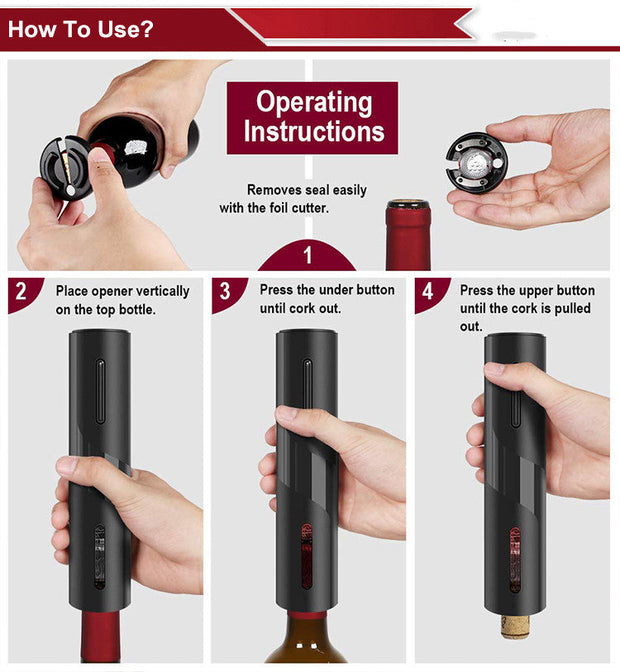 Electric Wine Opener By Alexiors